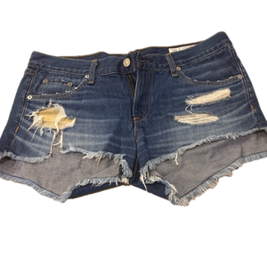 Rag & Bone distressed jean shorts